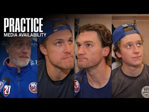 New York Islanders Practice Availability | (11/03/25)