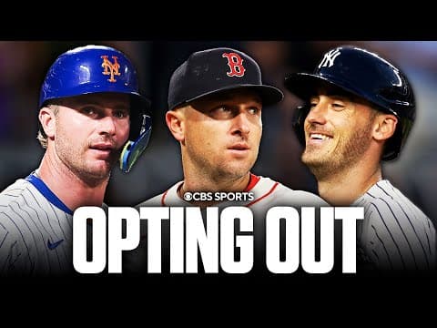 MLB Free Agency: Alex Bregman, Cody Bellinger and Pete Alonso reportedly OPTING OUT of contracts