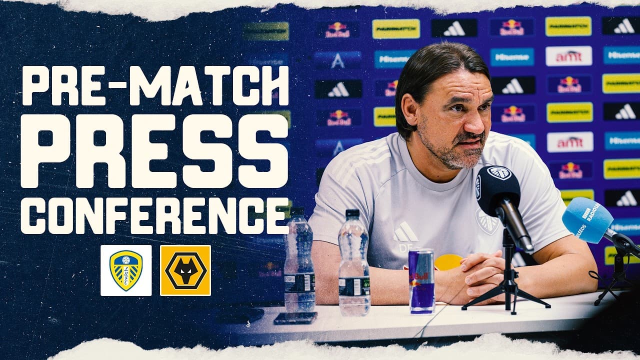 Daniel Farke press conference | Leeds United v Wolves | Premier League