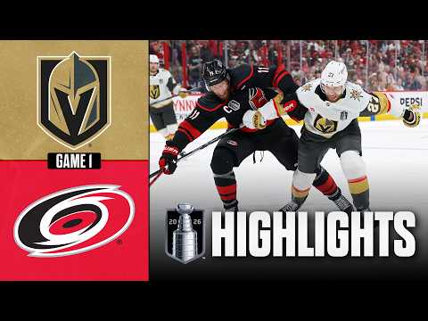Golden Knights vs. Hurricanes | NHL Playoff Highlights | Game 1 | June 2, 2026