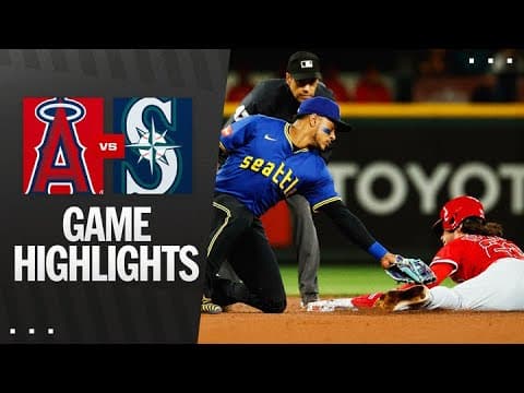 Angels vs. Mariners Game Highlights (9/12/25) | MLB Highlights