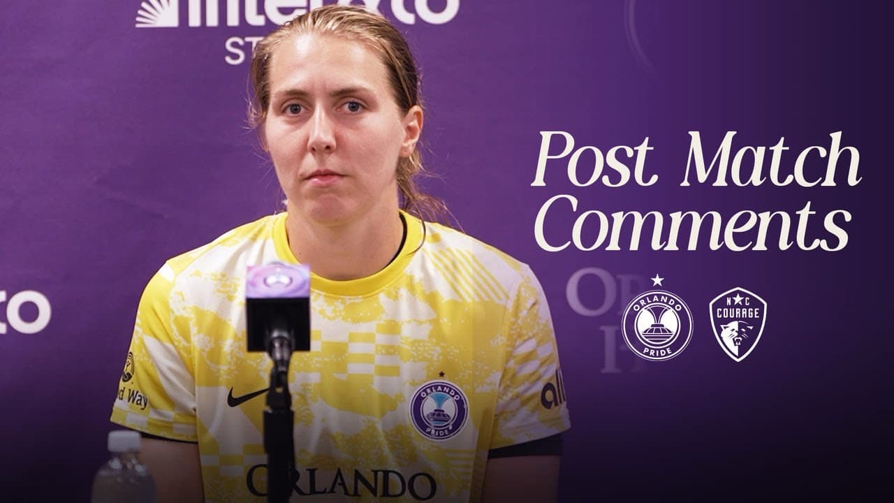 Anna Moorhouse | 2026 Post-Game Comments | Orlando Pride vs North Carolina Courage