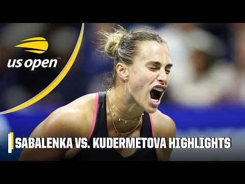 No. 1 Aryna Sabalenka vs. Polina Kudermetova | Round 2 Highlights | 2025 US Open