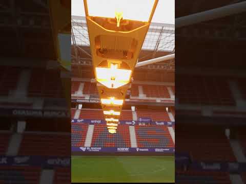 El trabajo del equipo de jardinería de El Sadar durante el invierno #DetrásDelEscudo | C. A. Osasuna