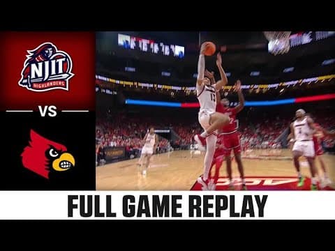 NJIT vs. Louisville Full Game Replay | 2025-26 ACC Men's Basketball