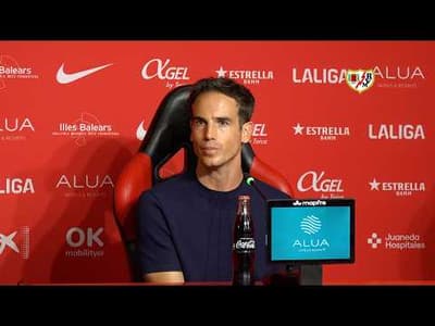 Íñigo Pérez tras el RCD Mallorca 3 -  Rayo Vallecano 0