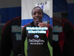 Michelle checks in after day one of preseason work 🎤 #chicago #womenssports #nwsl #preseason