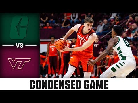 Charlotte vs. Virginia Tech Condensed Game | 2025-26 ACC Men’s Basketball