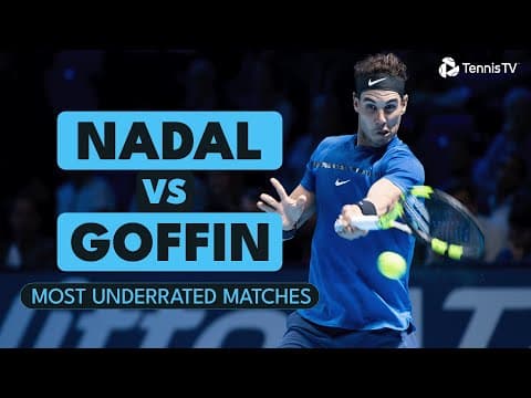 Rafael Nadal vs David Goffin THRILLER: Nitto ATP Finals 2017 | ATP Underrated Match