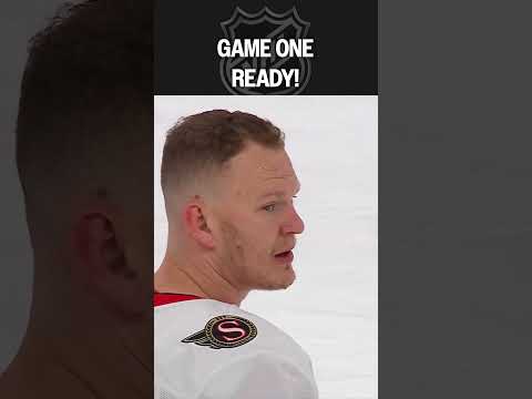 Game faces ON! Game 1 is HERE! 😤😤😤