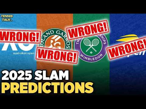 What I Got Wrong | Grand Slam Champions of 2025 | Tennis Talk Predictions