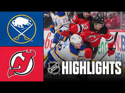Sabres vs. Devils | NHL Highlights | February 25, 2026