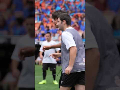 El VCF Inclusivo y Aquaservice comparten fútbol en Mestalla | VALENCIA CF