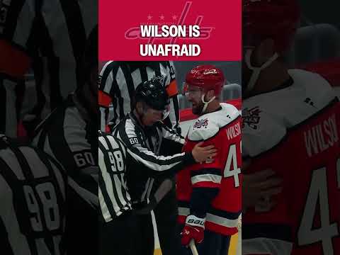 Tom Wilson likes playing the Rangers