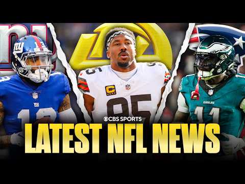 Rams land Myles Garrett, Patriots trade for A.J. Brown, OBJ returns to Giants | Latest NFL News