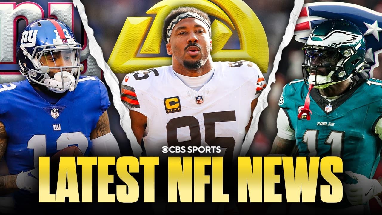 Rams land Myles Garrett, Patriots trade for A.J. Brown, OBJ returns to Giants | Latest NFL News