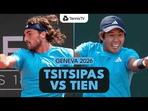 Stefanos Tsitsipas vs Tien High-Quality Hitting | Geneva 2026 Highlights