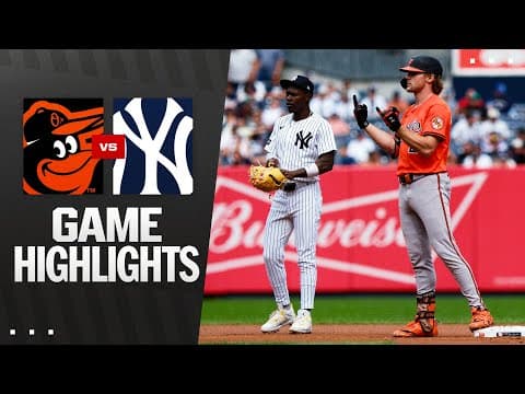 Orioles vs. Yankees Game Highlights (9/27/25) | MLB Highlights