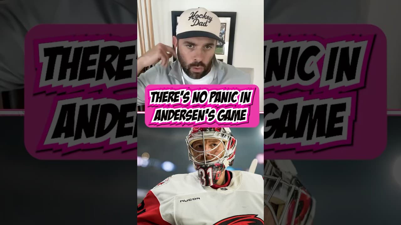 Frederik Andersen is the cool, calm, and collective final boss.