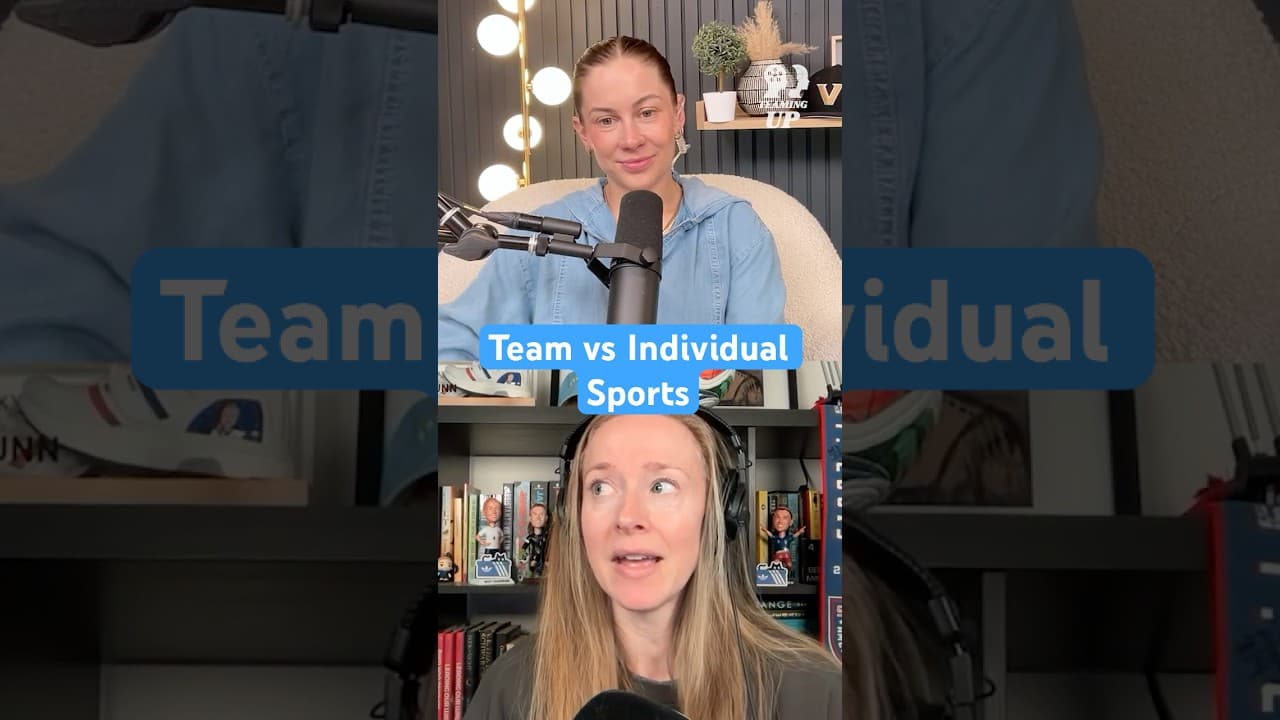 Shawn Johnson East chats with Becky about the differences between team and individual sports