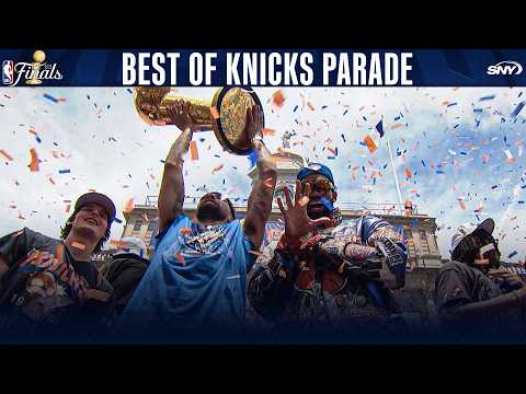 Sights and Sounds from the Knicks Championship Parade down Canyon of Heroes