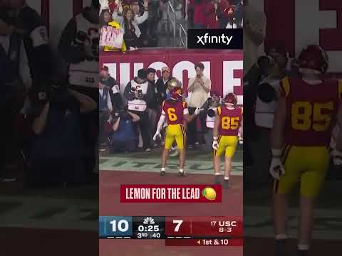 Lemon has USC in business 🍋✌️