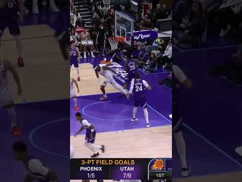Mark rises up for the slam 😤 #shorts | Phoenix Suns