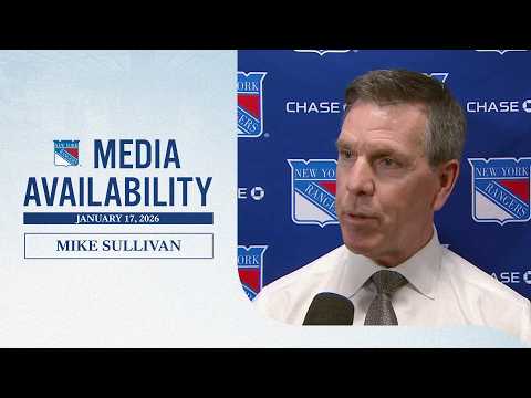 NYR at PHI: Mike Sullivan Postgame Media Availability | Jan. 17, 2026