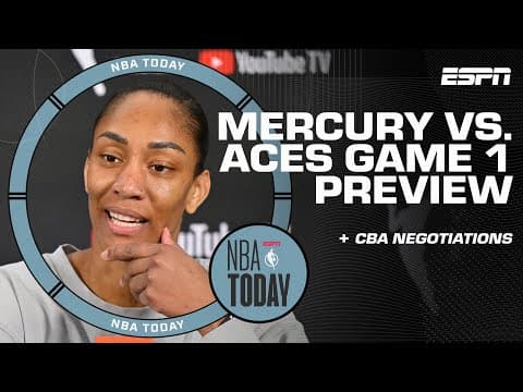 WNBA Finals Game 1 Preview + Latest on CBA negotiations | NBA Today