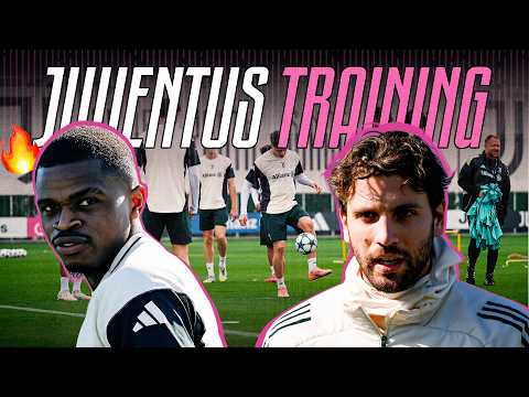 Watch JUVENTUS TRAINING before the big night vs GALATASARAY! 🔥