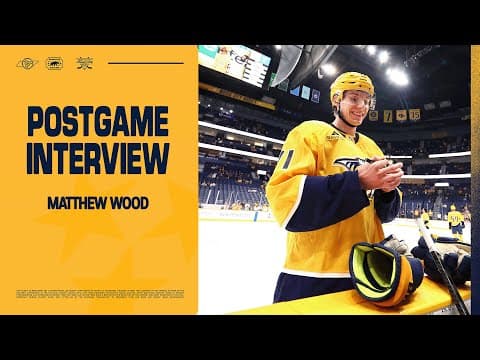 Matthew Wood Postgame Interview - Dec. 11th
