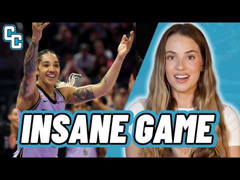Gabby Williams Just Put On A Show.. (Fever vs. Valkyries Game Reaction)