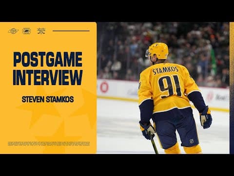 Steven Stamkos: Postgame Interview - Nov. 4