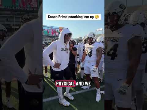 Imagine being in a Deion Sanders huddle 🔥 (via @colorado_buffaloes/TT)