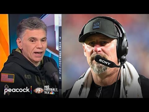 Dan Campbell's play-calling bet pays off big for Detroit Lions | Pro Football Talk | NFL on NBC