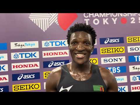 Muzala Samukong Talks Hamstring Injury + Recovery After 400m Heats at 2025 Tokyo World Championships