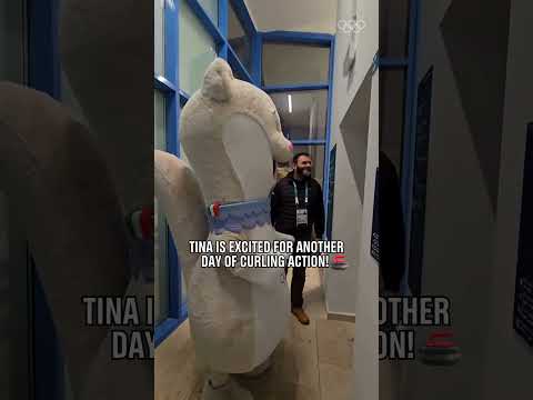 It looks like EVERYONE is excited for more Olympic curling action! 👀🤩