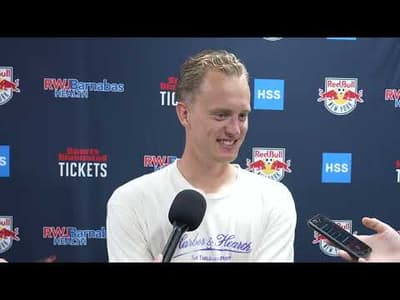 Gustav Berggren on His New Role as a Center Back | Postgame Interview