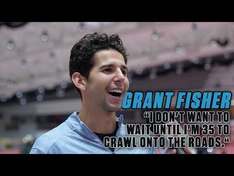 He's Running A Half Marathon?! Grant Fisher Exclusive Ahead Of 2026 NB Indoor Grand Prix