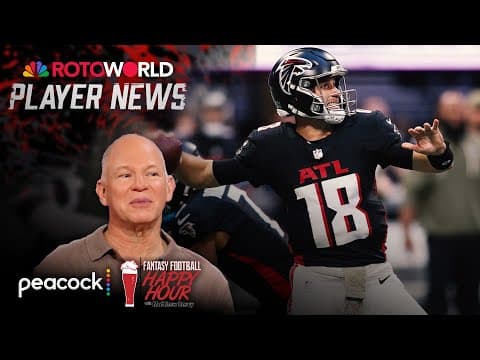 Kirk Cousins starting for Falcons boosts Allgeier stock | Fantasy Football Happy Hour | NFL on NBC