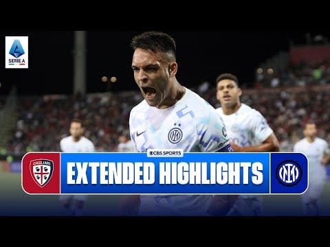 Cagliari vs. Inter: Extended Highlights | Serie A | CBS Sports Golazo