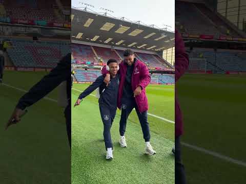 Arriving for FA Cup duty 🫡 #burnleyfc #football #facup