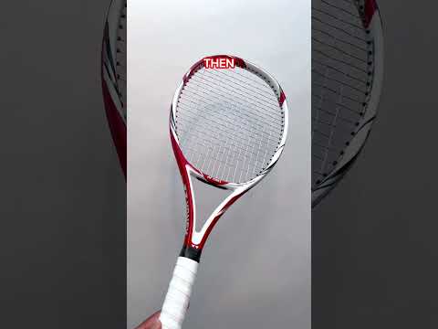 Yonex Vcore Gen1 vs Gen8 #yonextennis #vcore #tennisequipment #tennisracquets #thenandnow