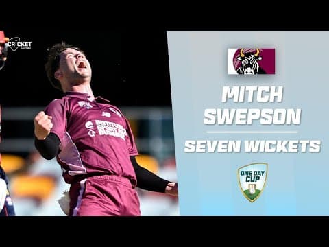 Sublime Swepson spins Bulls to bonus-point win | One-Day Cup 2025-26