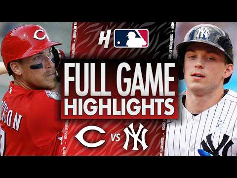 Cincinnati Reds vs New York Yankees - FULL GAME HIGHLIGHTS 🔥 June 21, 2026 MLB Season