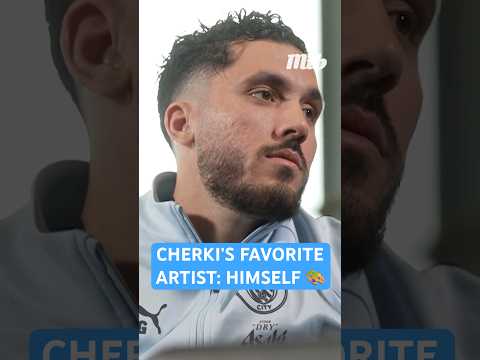 RAYAN CHERKI IS AN ARTIST ON AND OFF THE PITCH