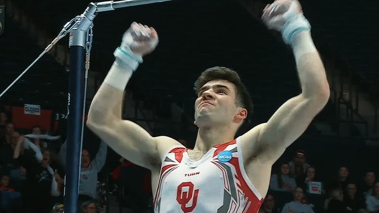 Kelton Christiansen - High bar champion at 2026 men's gymnastics championships