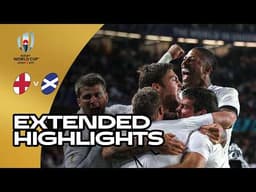 NERVY match between rivals 😬 | England v Scotland | Rugby World Cup 2011 | Extended Highlights