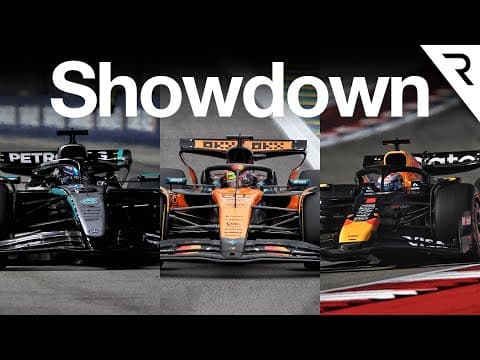 F1's three-race title showdown - a full breakdown