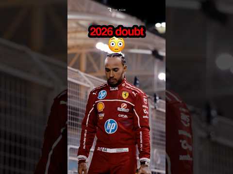 😔 Hamilton's not looking forward to F1 2026